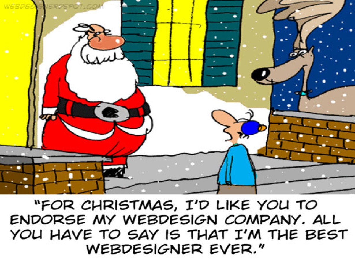 funny christmas cartoons far side